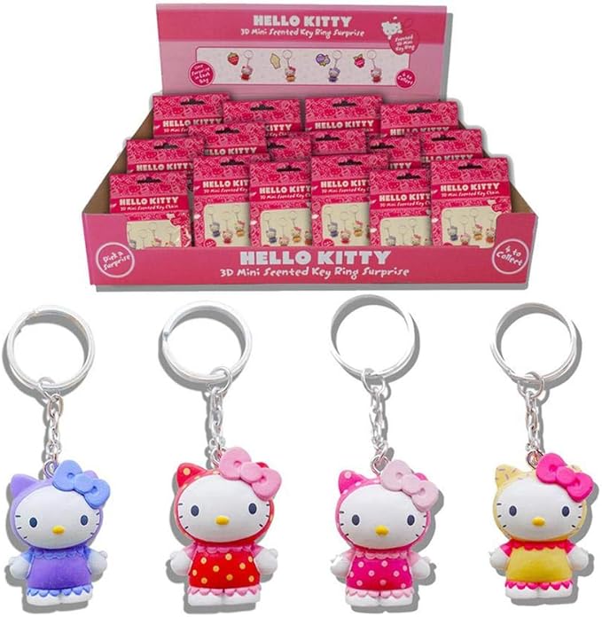 Hello Kitty Strawberry Scented 3D Key Ring